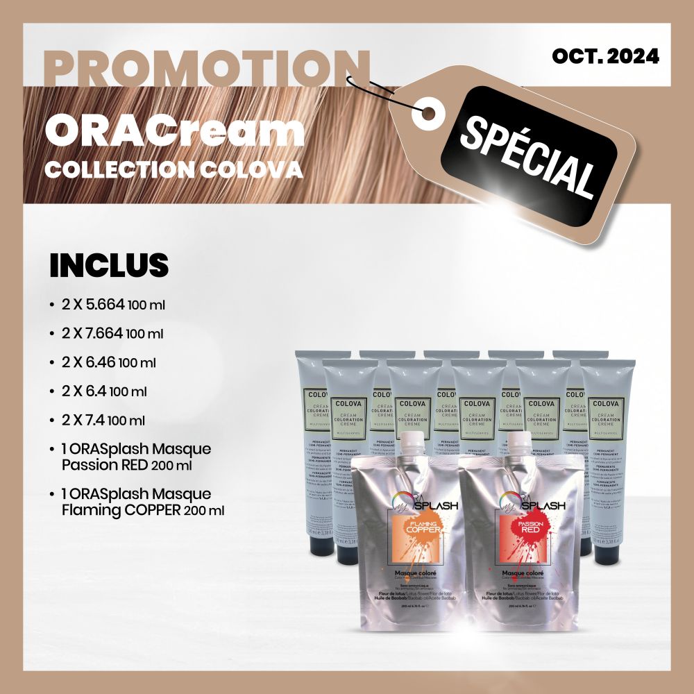 Promo ORACream Collection COLOVA Hors Québec/ Outside Québec