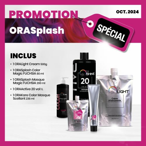 Promo ORASPlash hors Québec / Outside Quebec