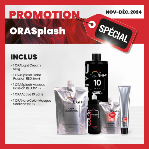 Promo ORASplash Passion Red Hors Québec / Outside Québec