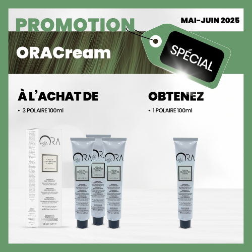 Promo ORACream hors Québec / Outside Québec