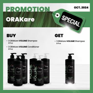 Promo ORAkare Volume Hors Québec Outside Québec